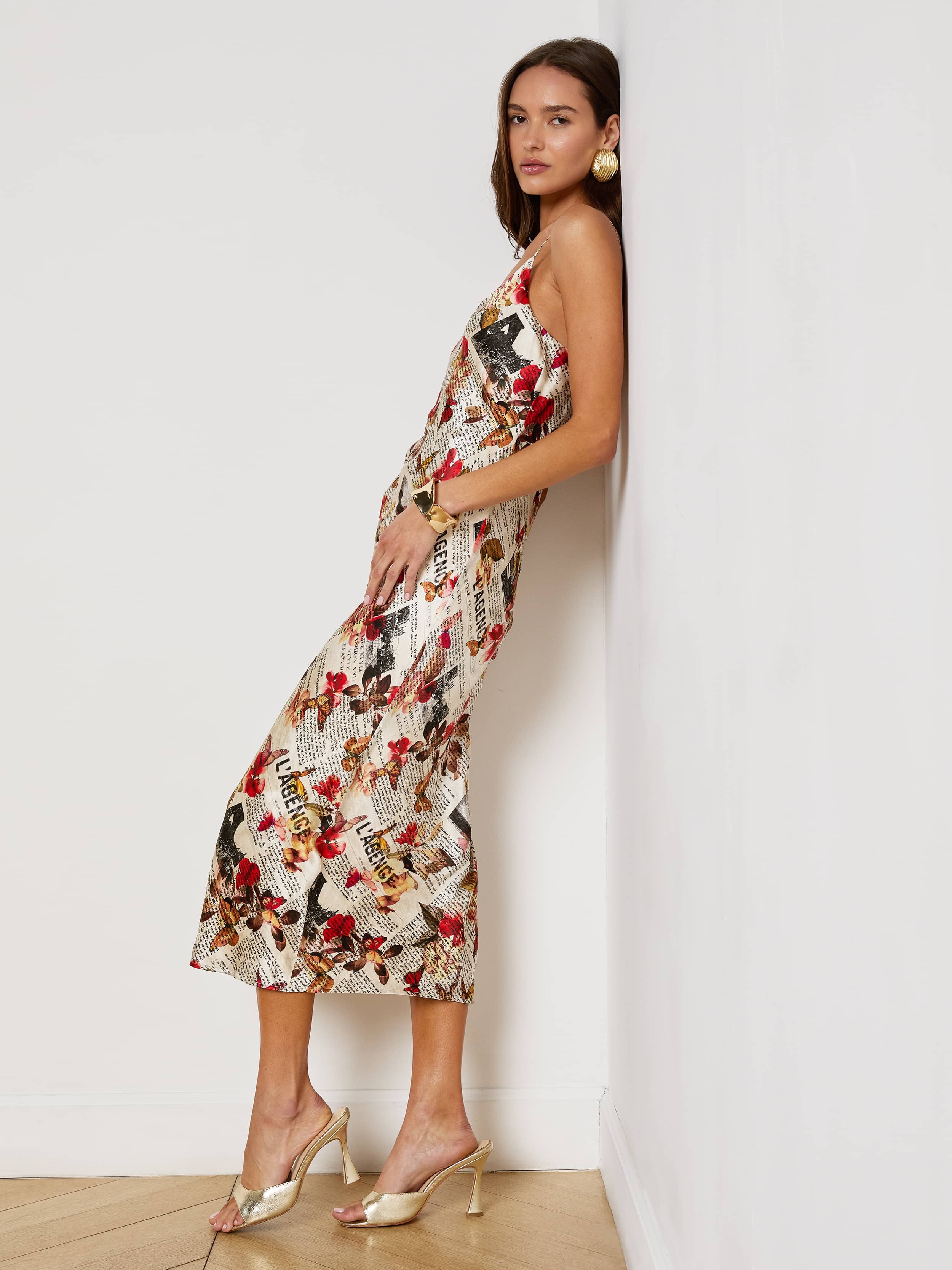 Seridie Silk Slip Dress - 6