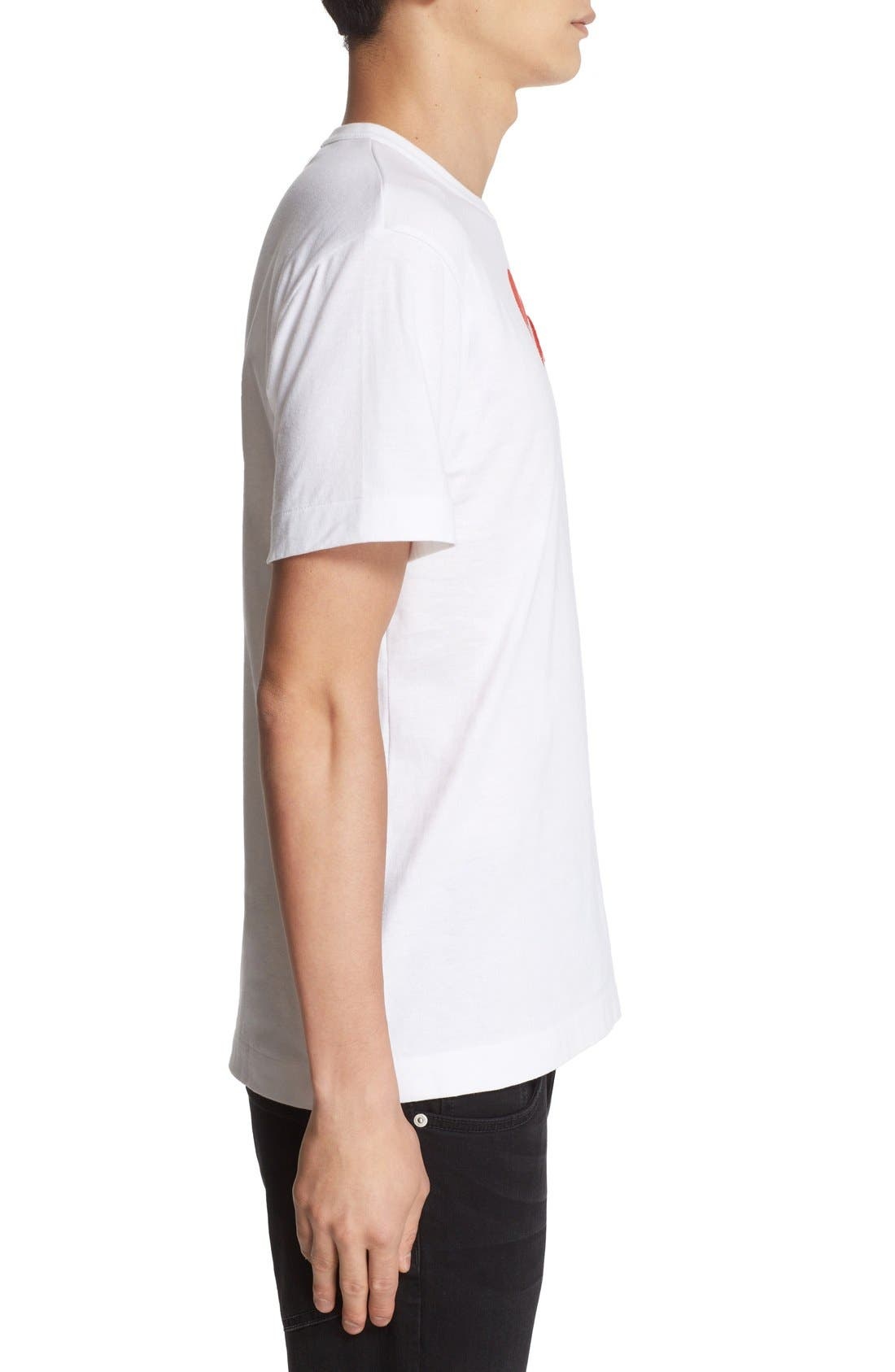 Heart Face Graphic Tee - 4