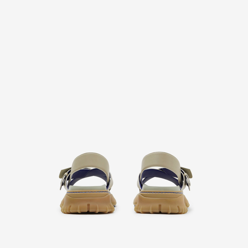 Leather Pebble Sandals 4