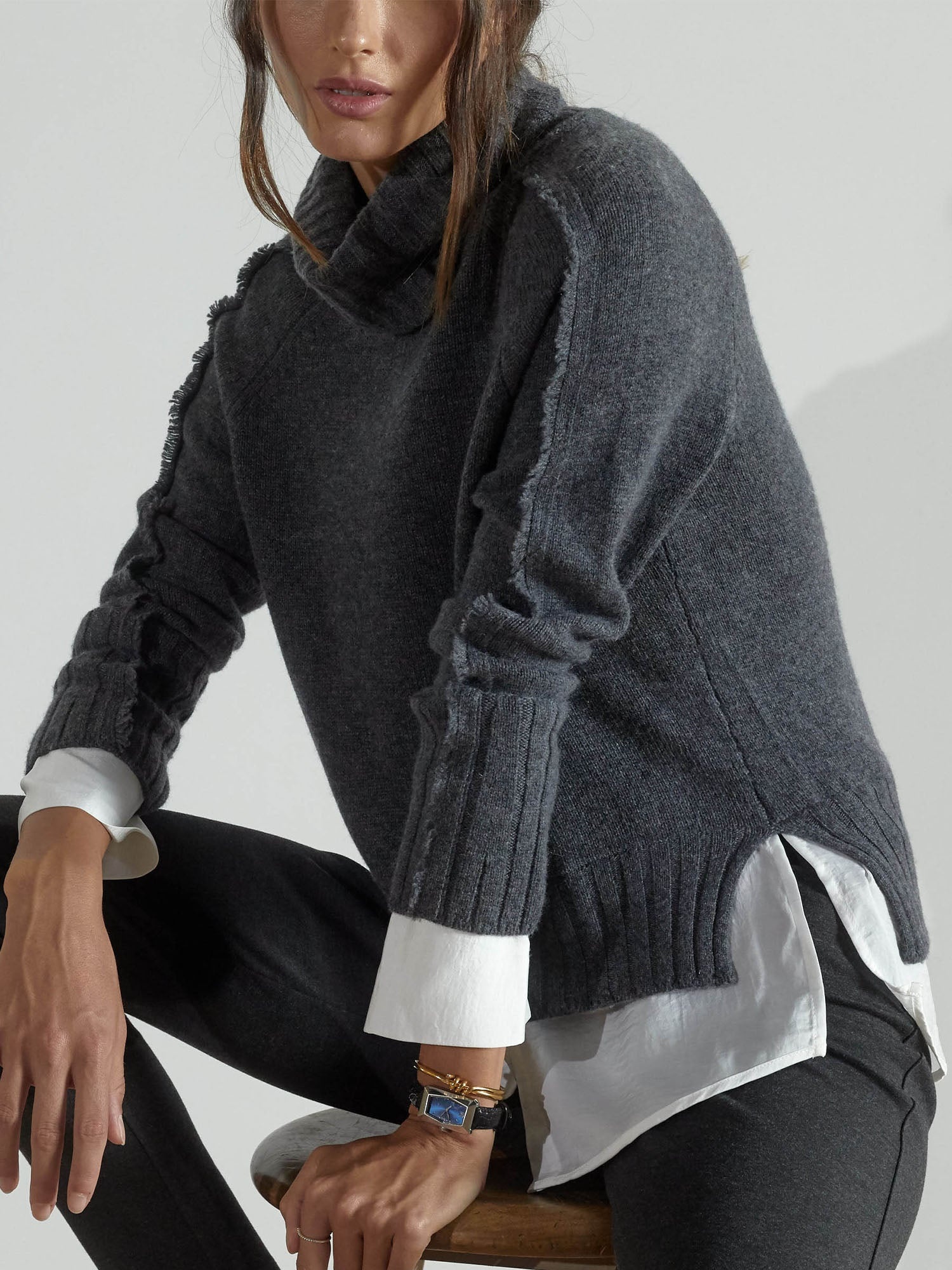 The Jolie Fringe Layered Looker - 2