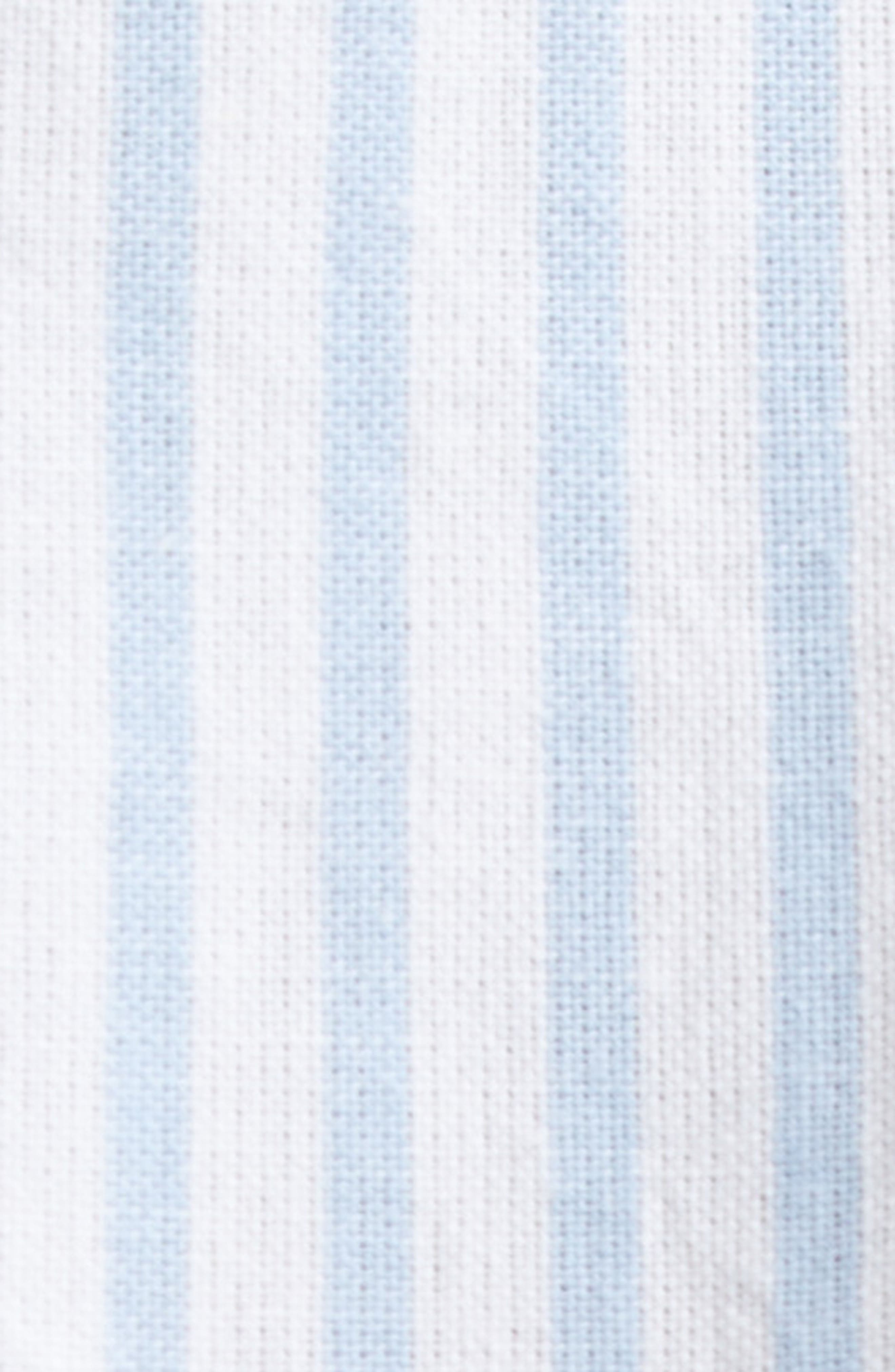 Thom Browne Classic Stripe Cotton Poplin Button-Down Shirt in Light Blue at Nordstrom - 7