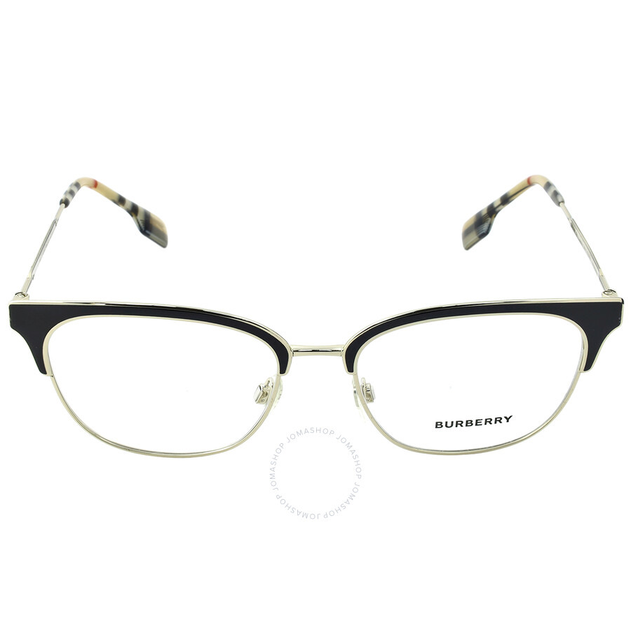 Burberry Demo Square Ladies Eyeglasses BE1334 1109 52 - 2
