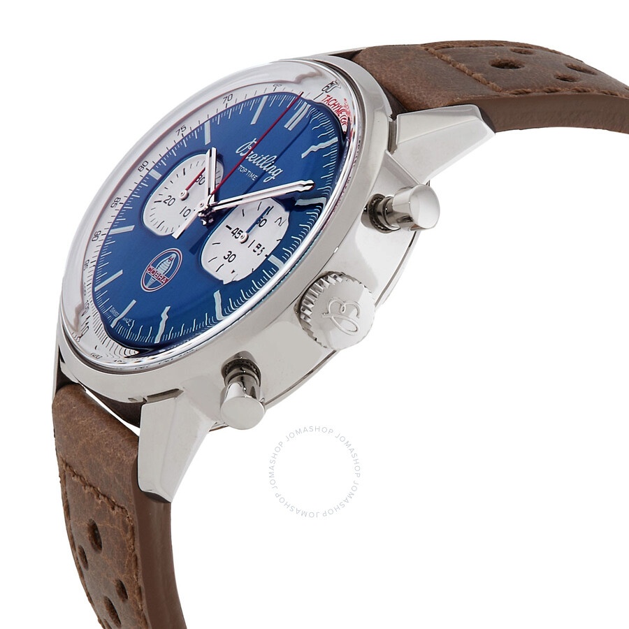 Breitling Top Time Chronograph Automatic Blue Dial Men's Watch A41315A71C1X2 - 2