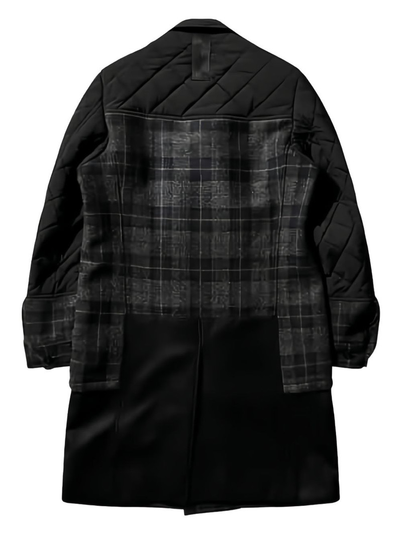Junya Watanabe MAN x Filson quilted check coat outlook