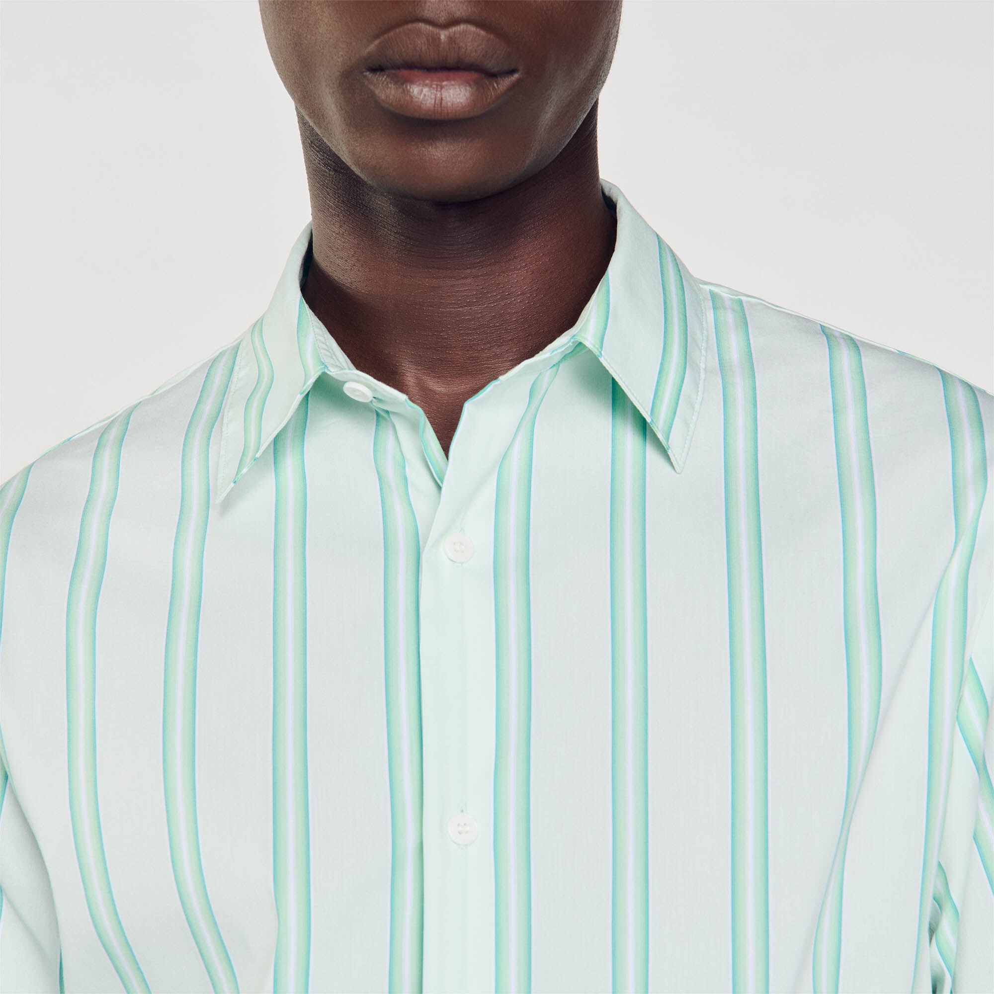 STRIPY SHORT-SLEEVED SHIRT - 4