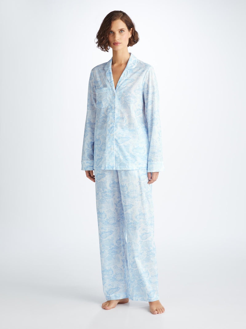 Women's Pyjamas Ledbury 77 Cotton Batiste White - 3