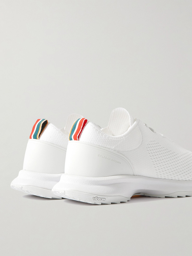 Somerled Rubber-Trimmed Stretch-Knit Sneakers 5