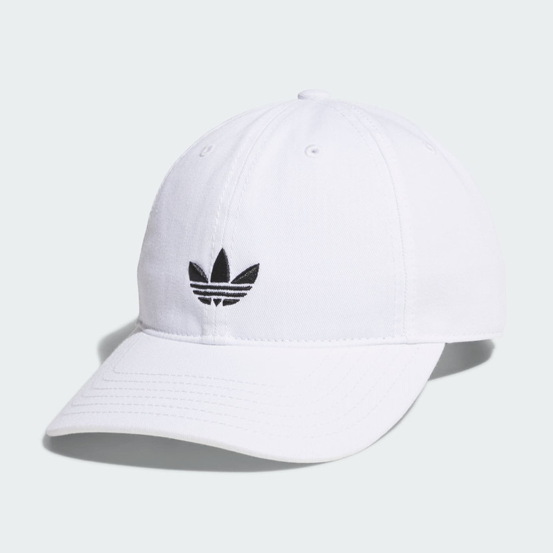 Relaxed Trefoil Strapback Hat 1