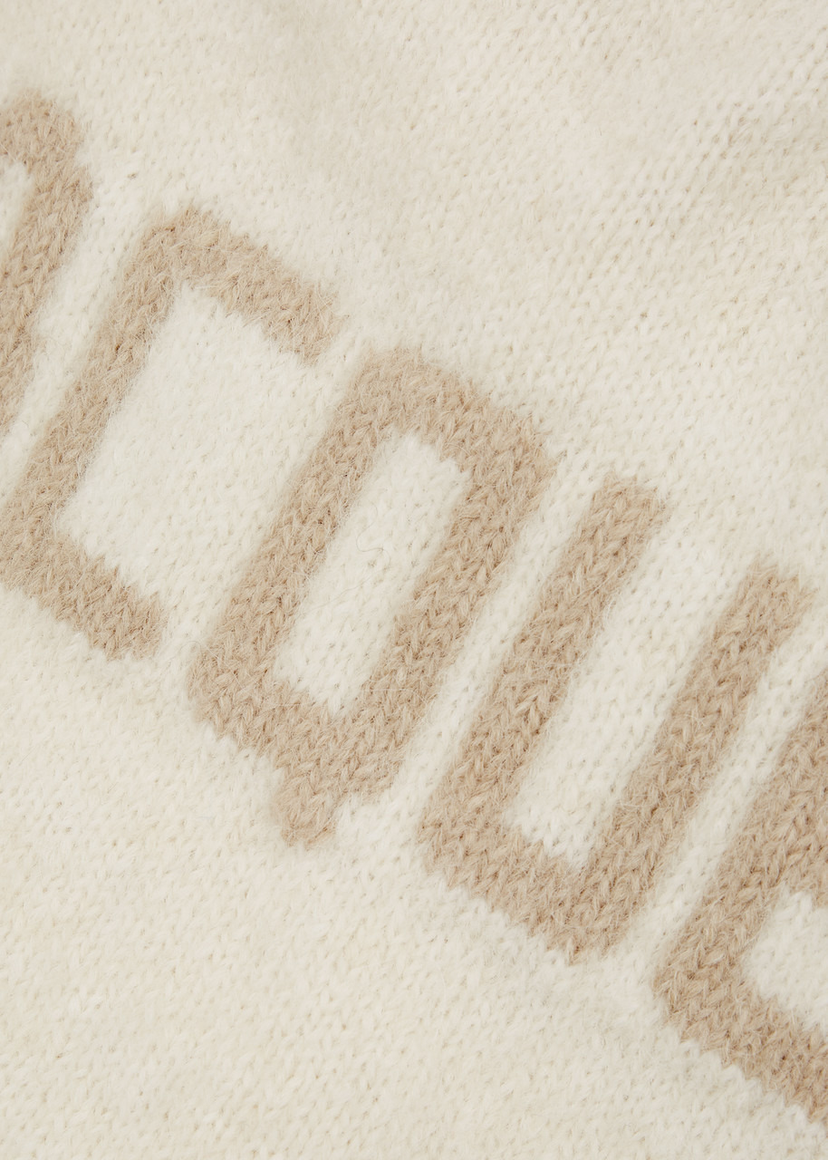 Le Maille logo alpaca-blend jumper - 5