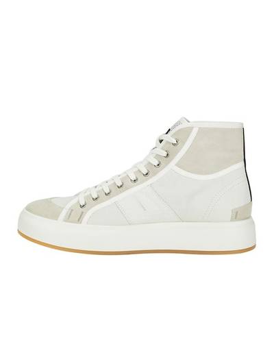Stone Island S0440 LEATHER SHOES ICE outlook