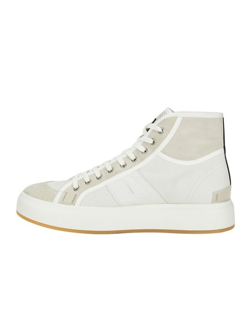 Stone Island S0440 LEATHER SHOES ICE outlook