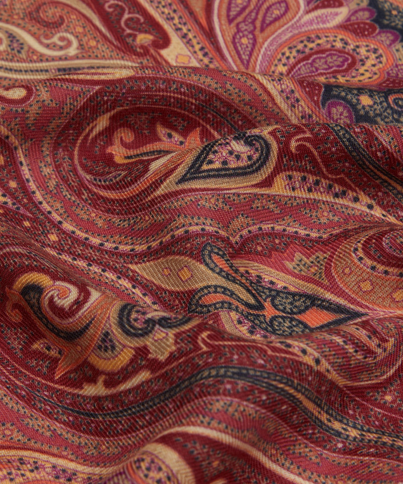Core Paisley Print Scarf 4