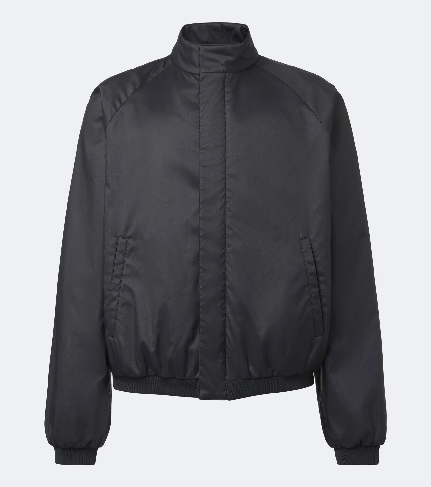 Padded technical blouson jacket - 1