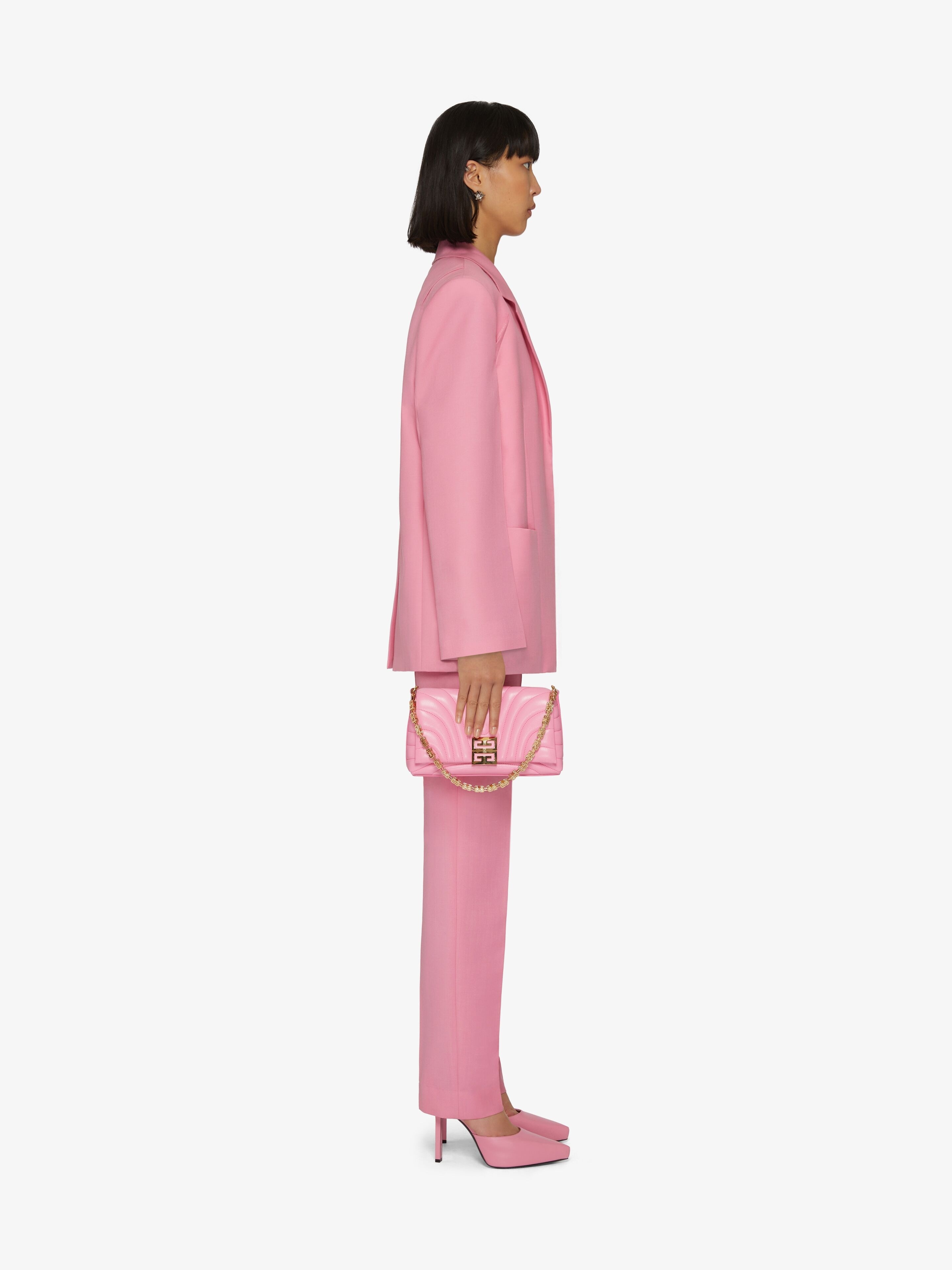 TAILORED PANTS IN WOOL AND MOHAIR - 3