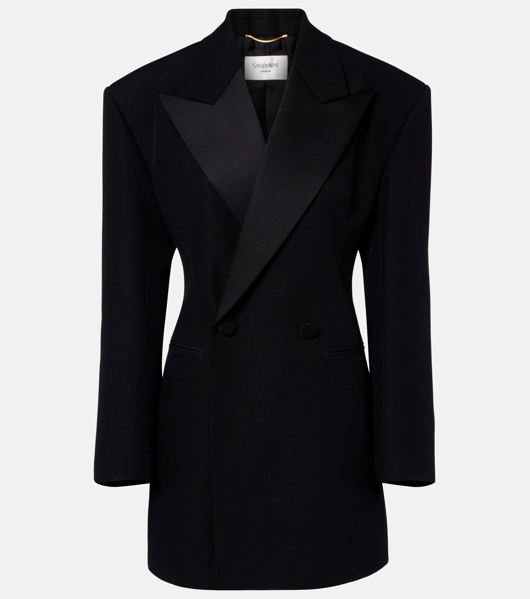 Wool-blend blazer - 1