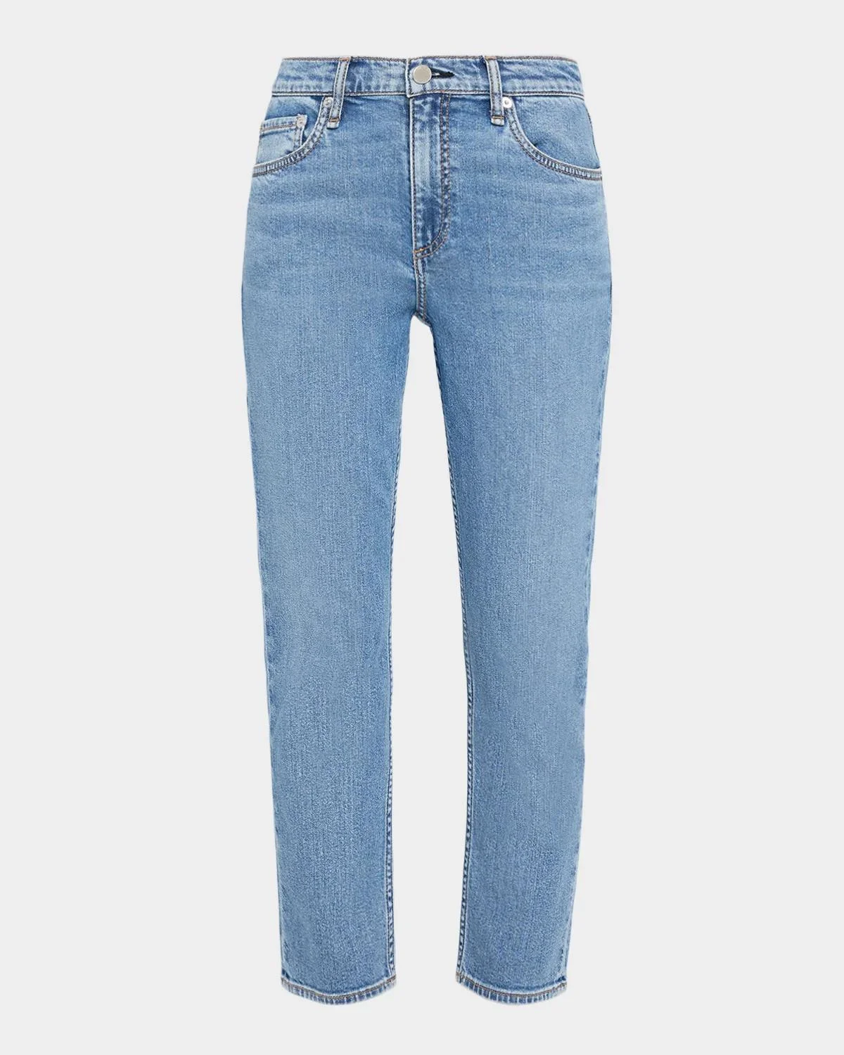 Wren Straight-Leg Cropped Jeans - 1