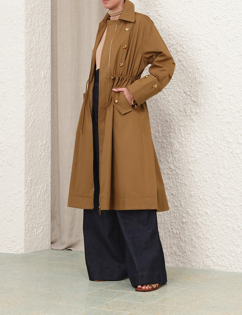 REBELLION DRAWSTRING TRENCH 8