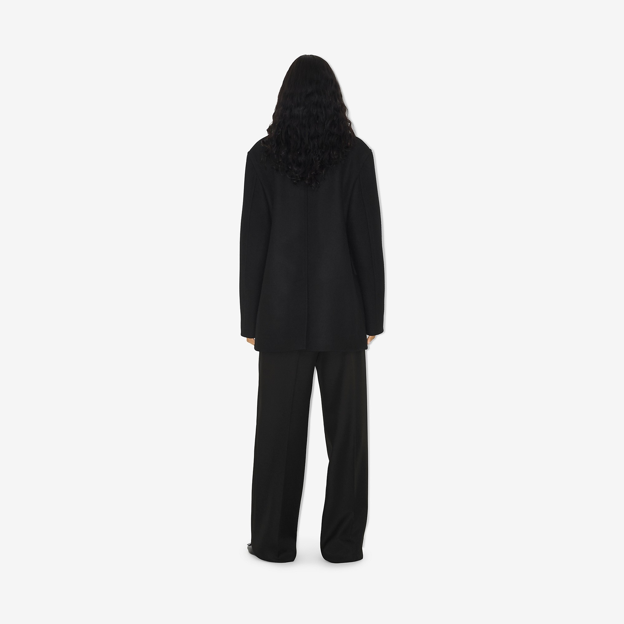Wool Pea Coat - 4