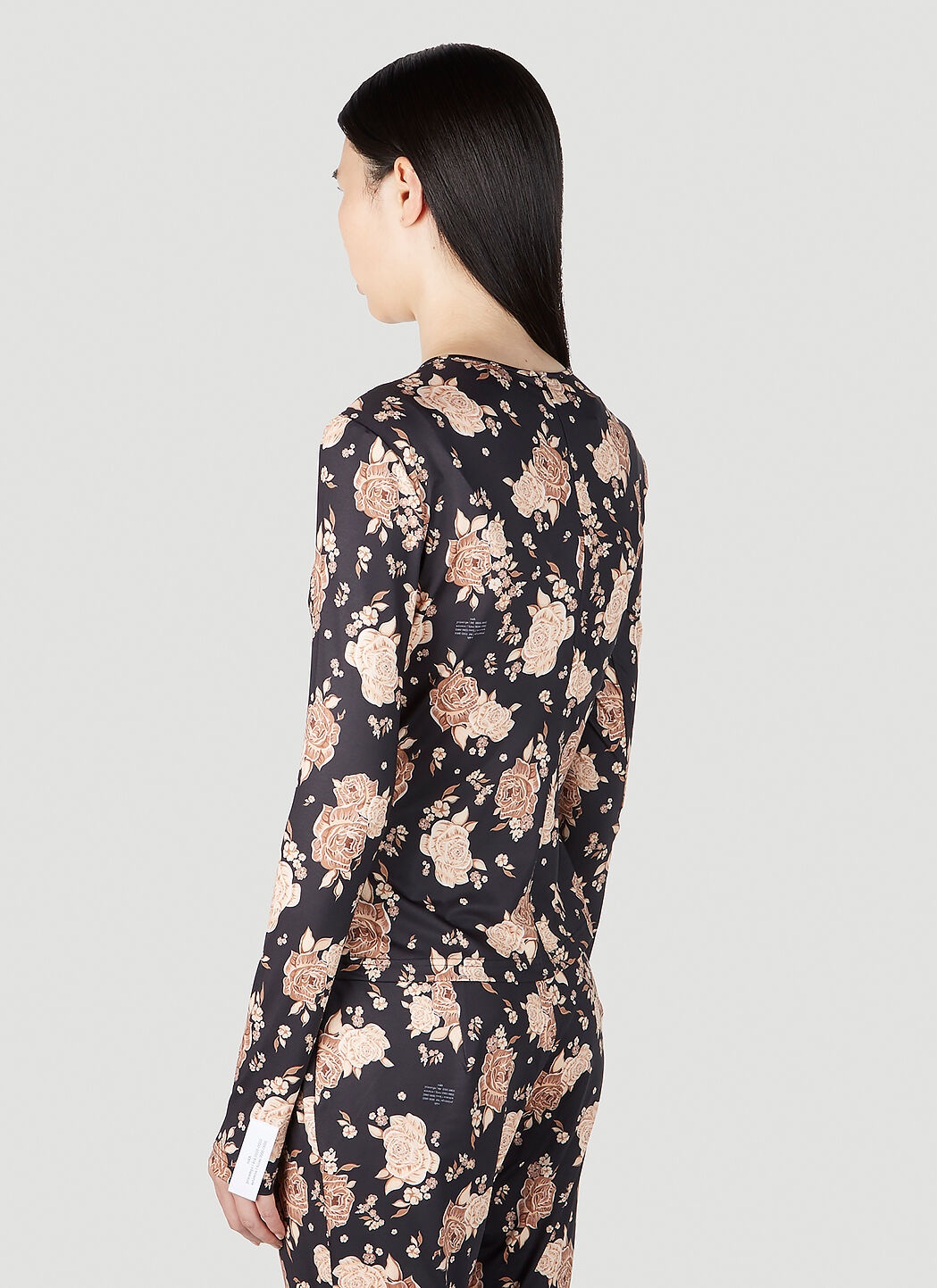 Floral Jersey Top - 4