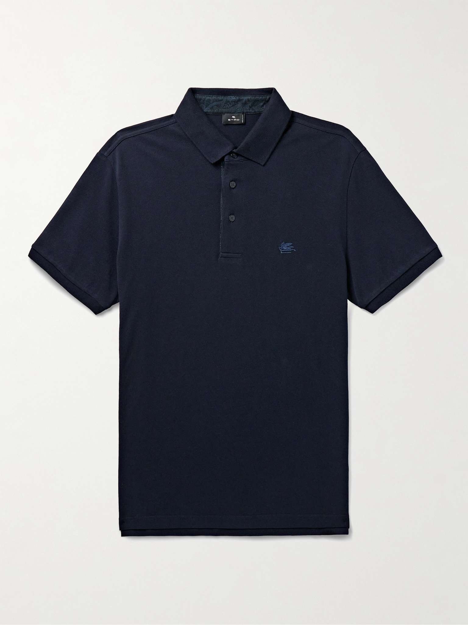 Logo-Embroidered Cotton-Piqué Polo Shirt - 1