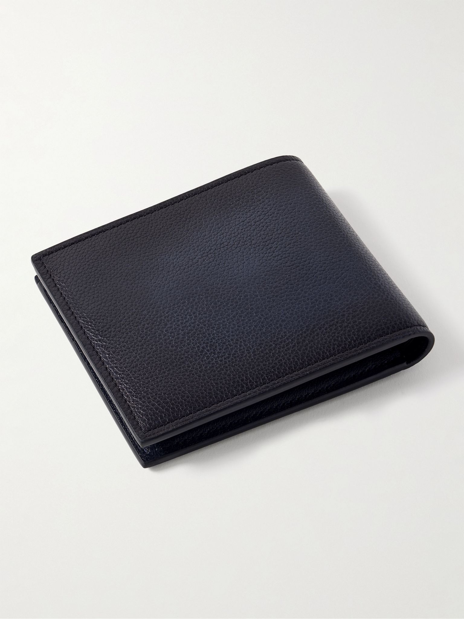 Makore Scritto Venezia Softy Full-Grain Leather Billfold Wallet Midnight blue - 2