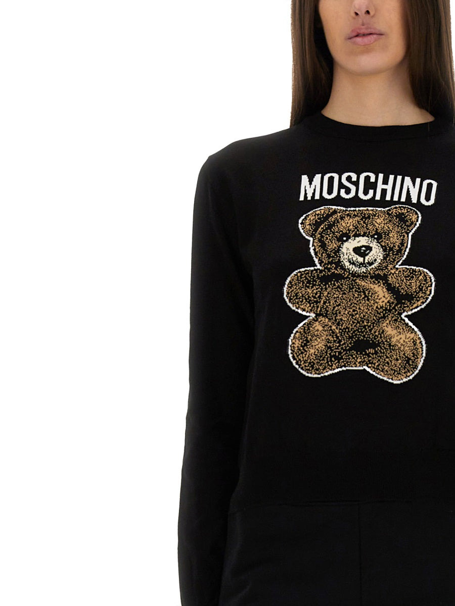Moschino Women Teddy Bear Sweater - 4