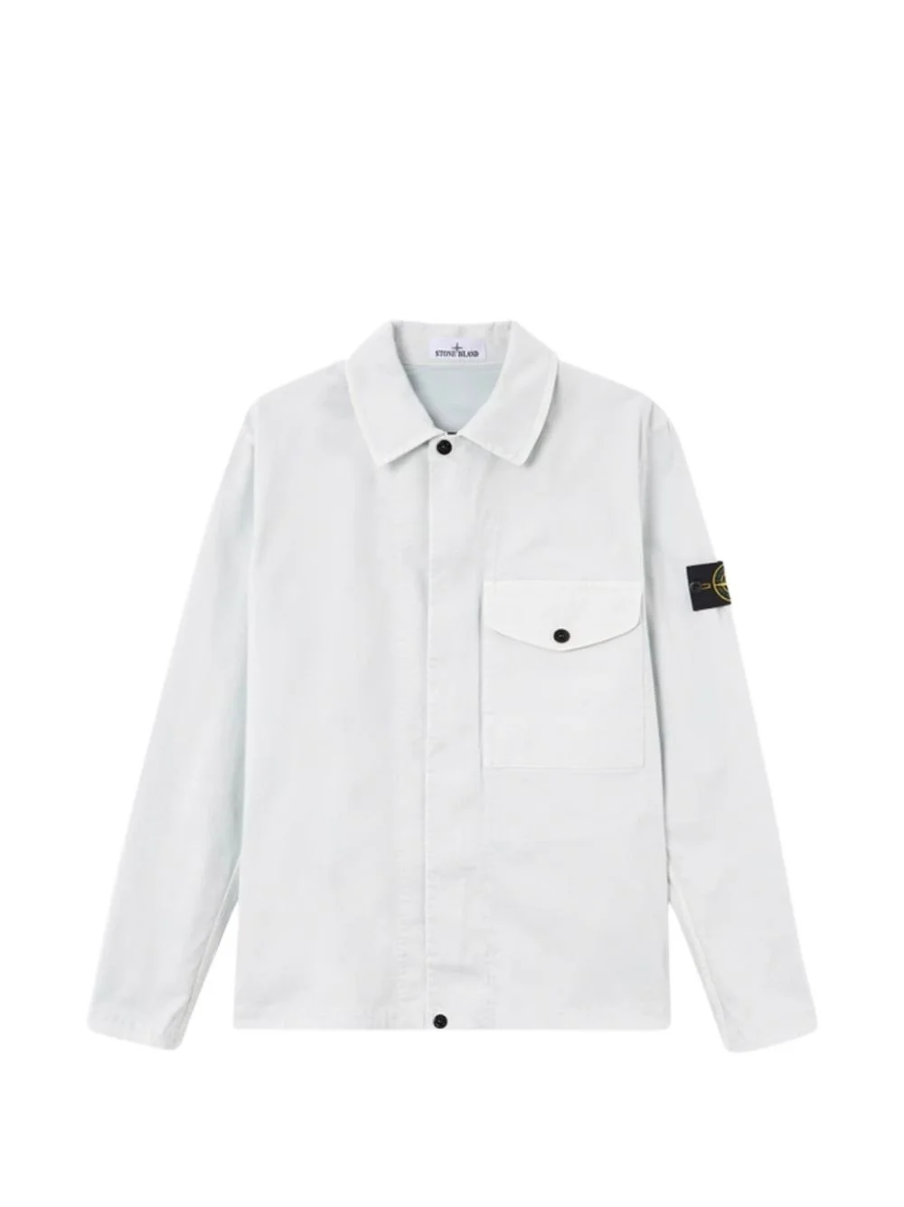 chest-pocket overshirt - 1