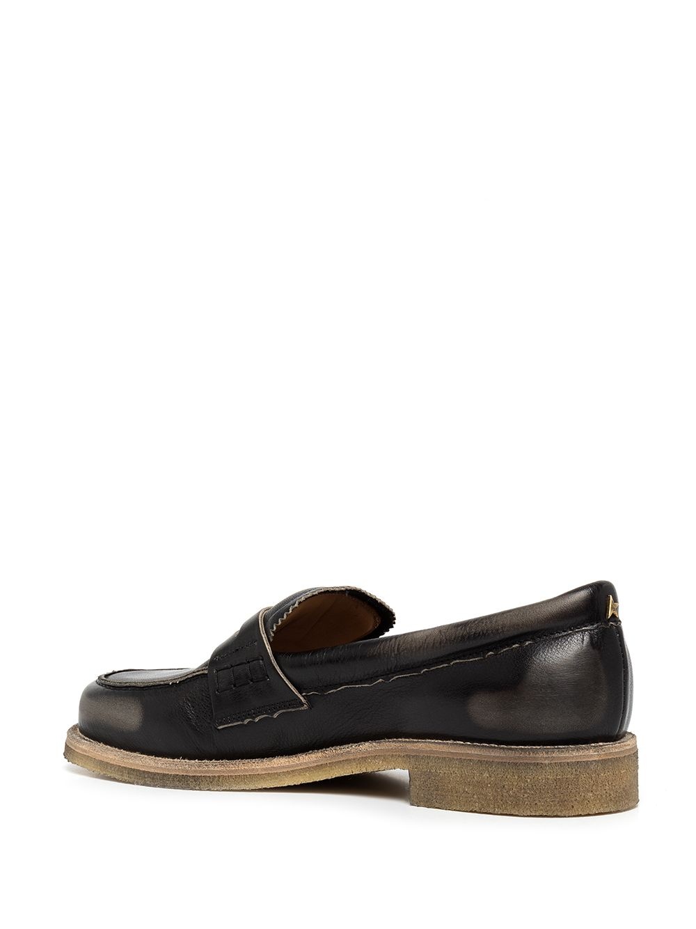 leather penny loafers - 6