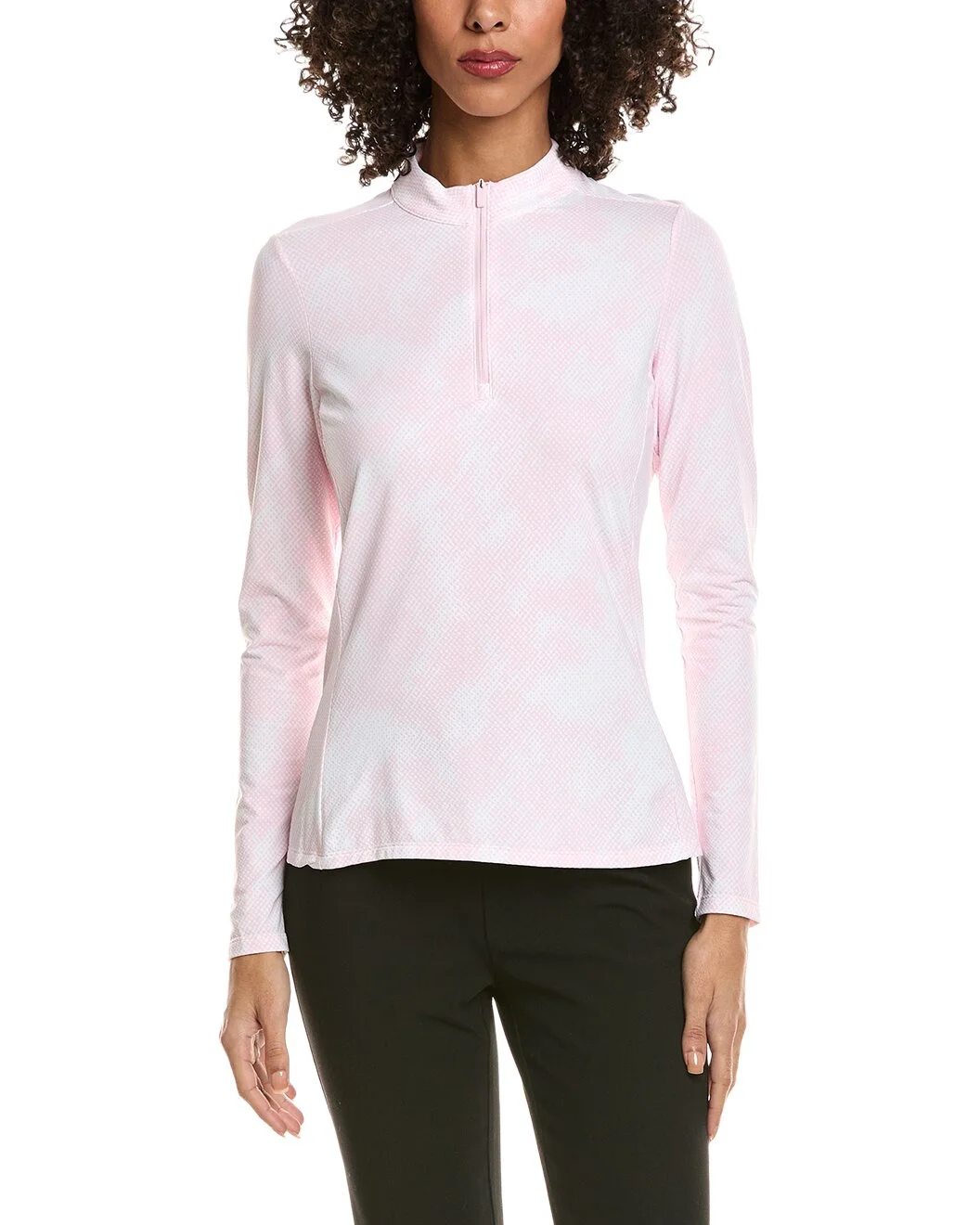 adidas Ultimate365 1/4-Zip Mock Neck Top - 1