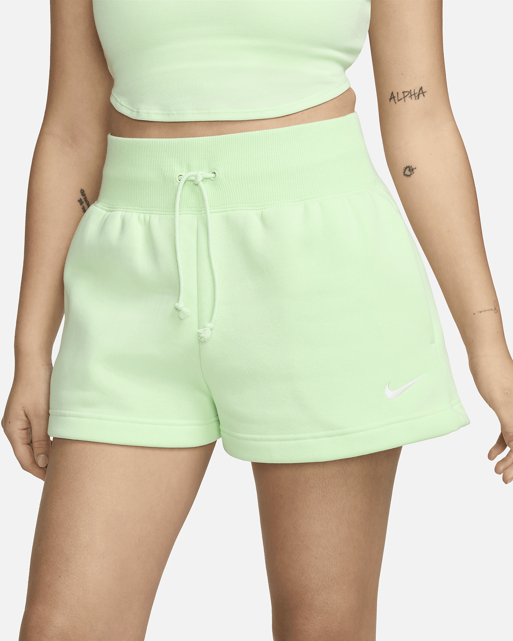 Nike Sportswear Phoenix Fleece Women's High-Waisted Loose Shorts - 2