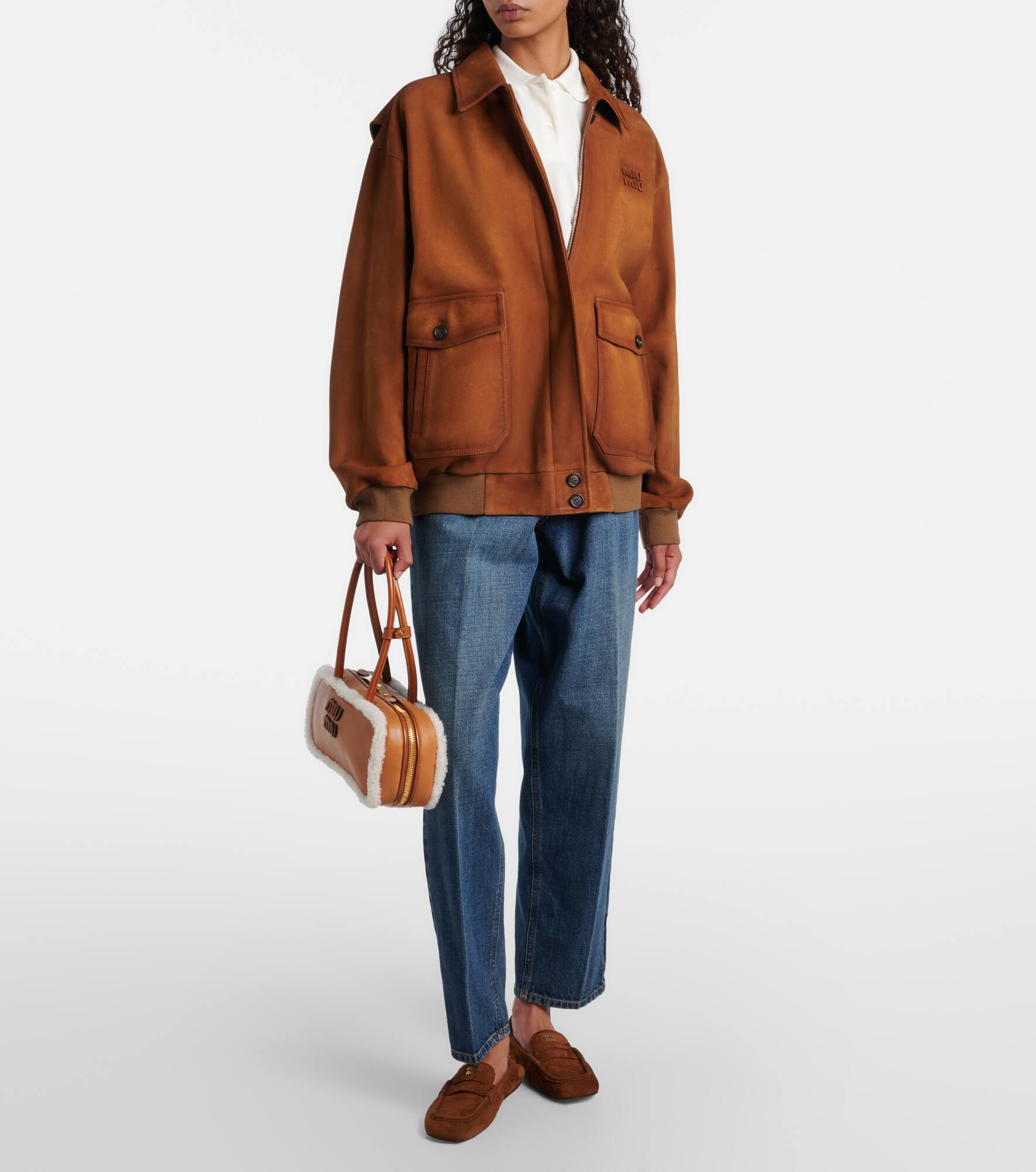 Arcadie Medium leather tote bag - 6