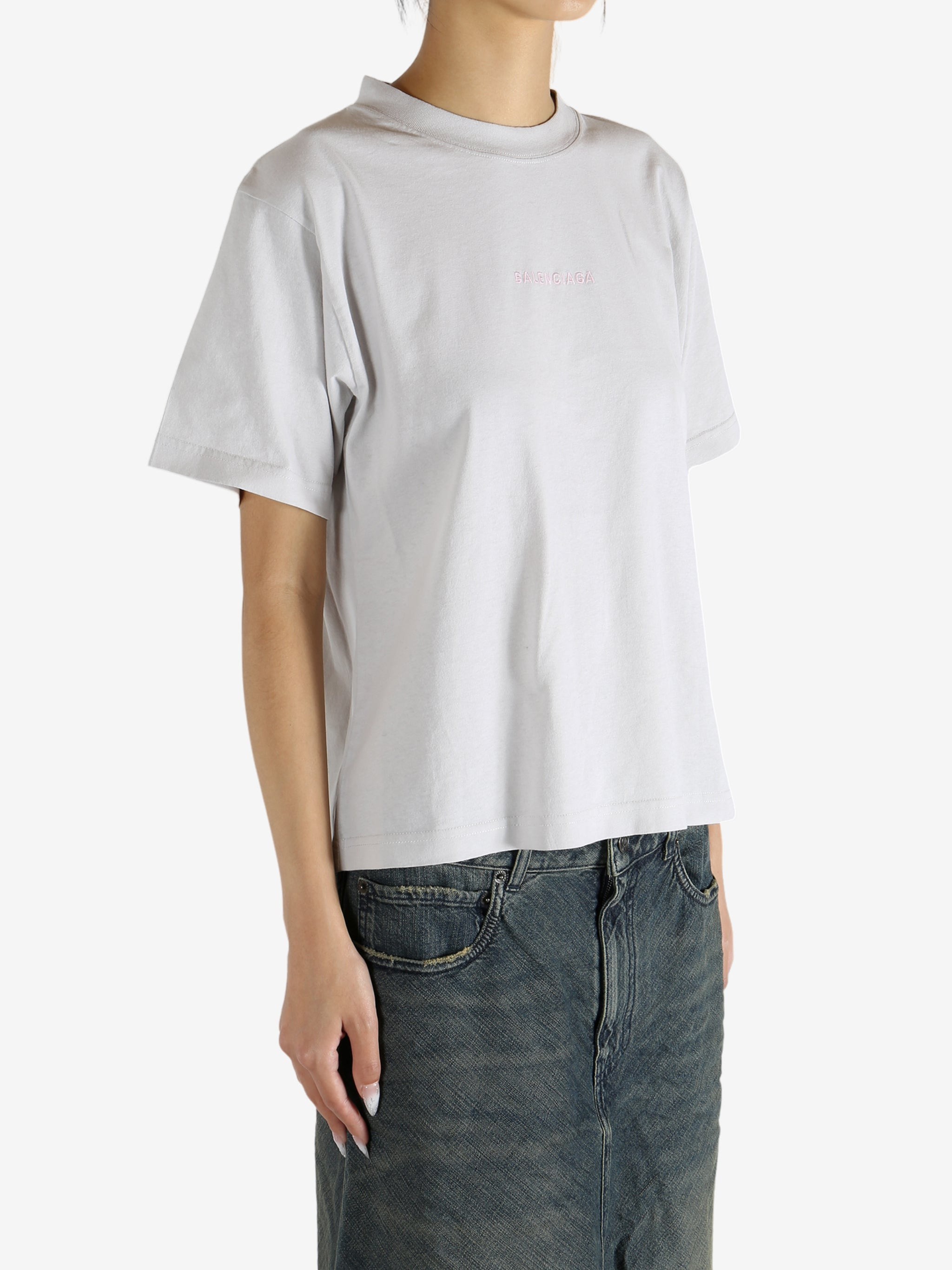 BALENCIAGA - Women Medium Fit T-Shirt - 2