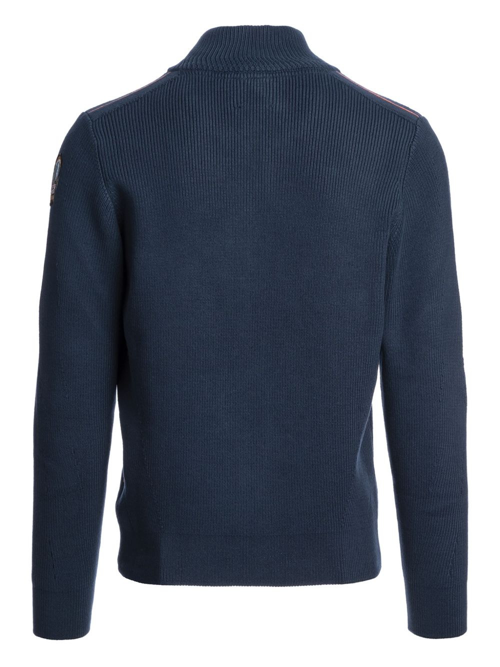 ribbed zip-up cardigan - 2