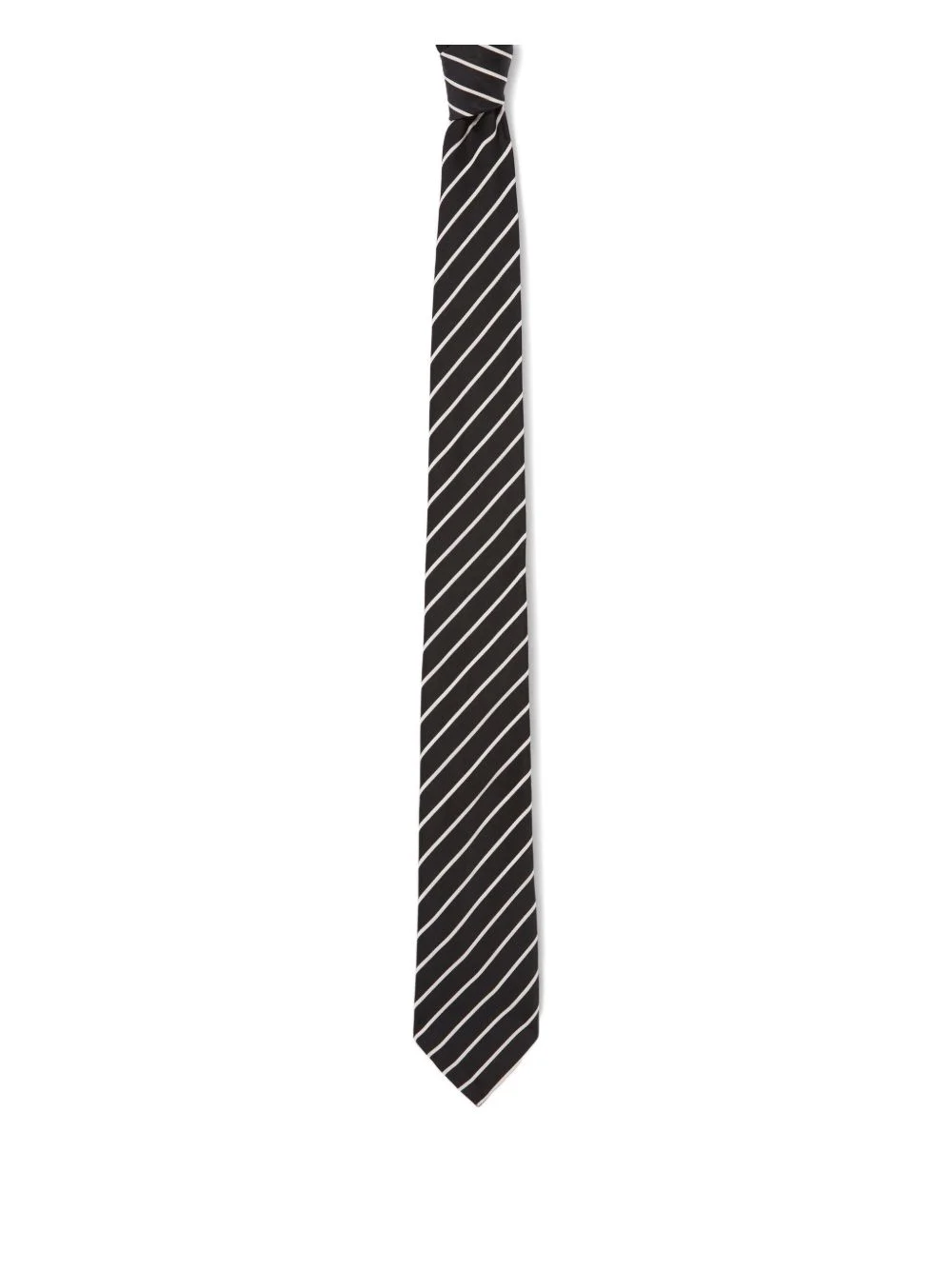 diagonal-stripe pattern tie - 1