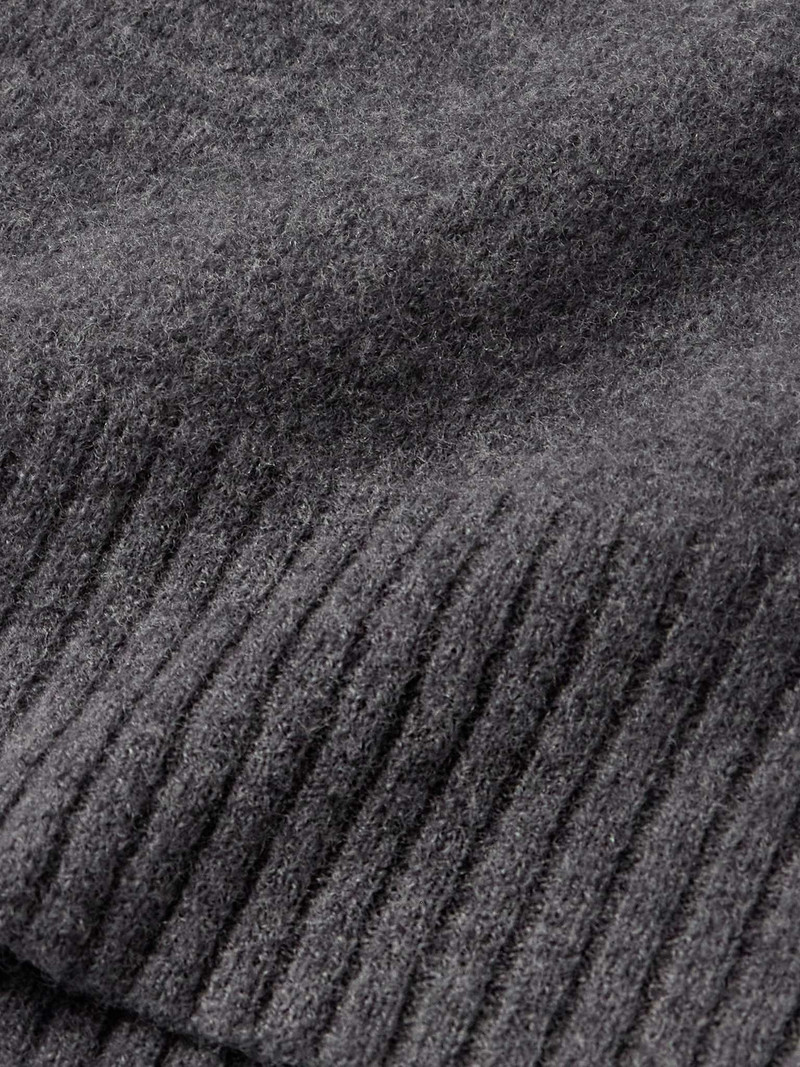 Boiled Wool Sweater 5