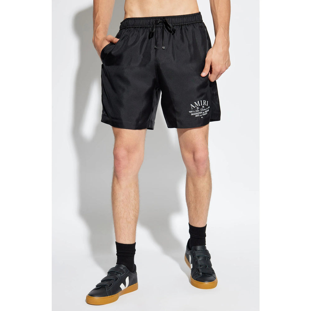 Amiri Black Shorts - Deck Shorts Men - 3