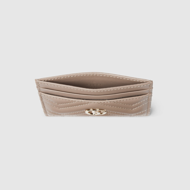 GUCCI GG Marmont card case outlook