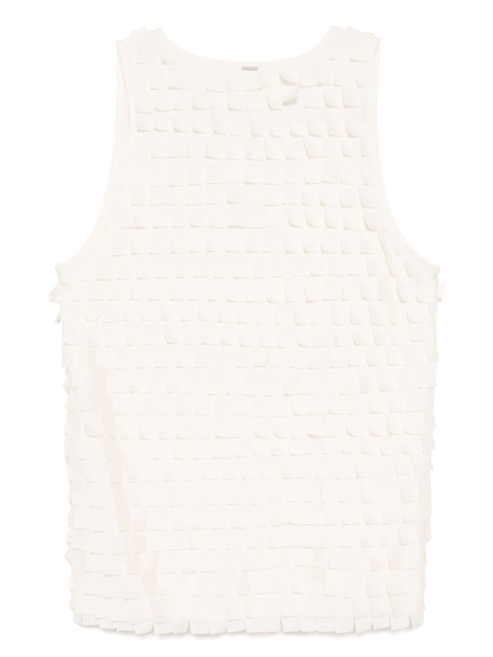 textured tank top - 2