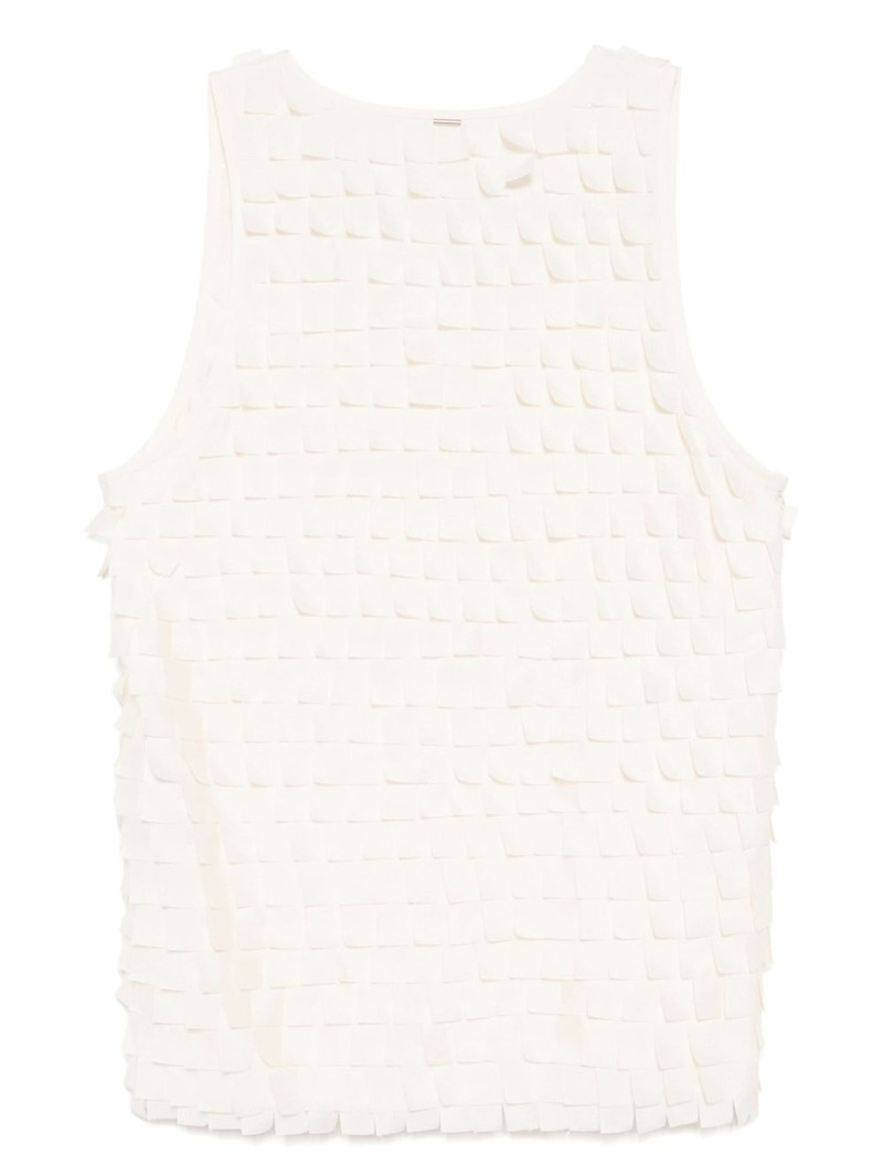 SYSTEM textured tank top outlook