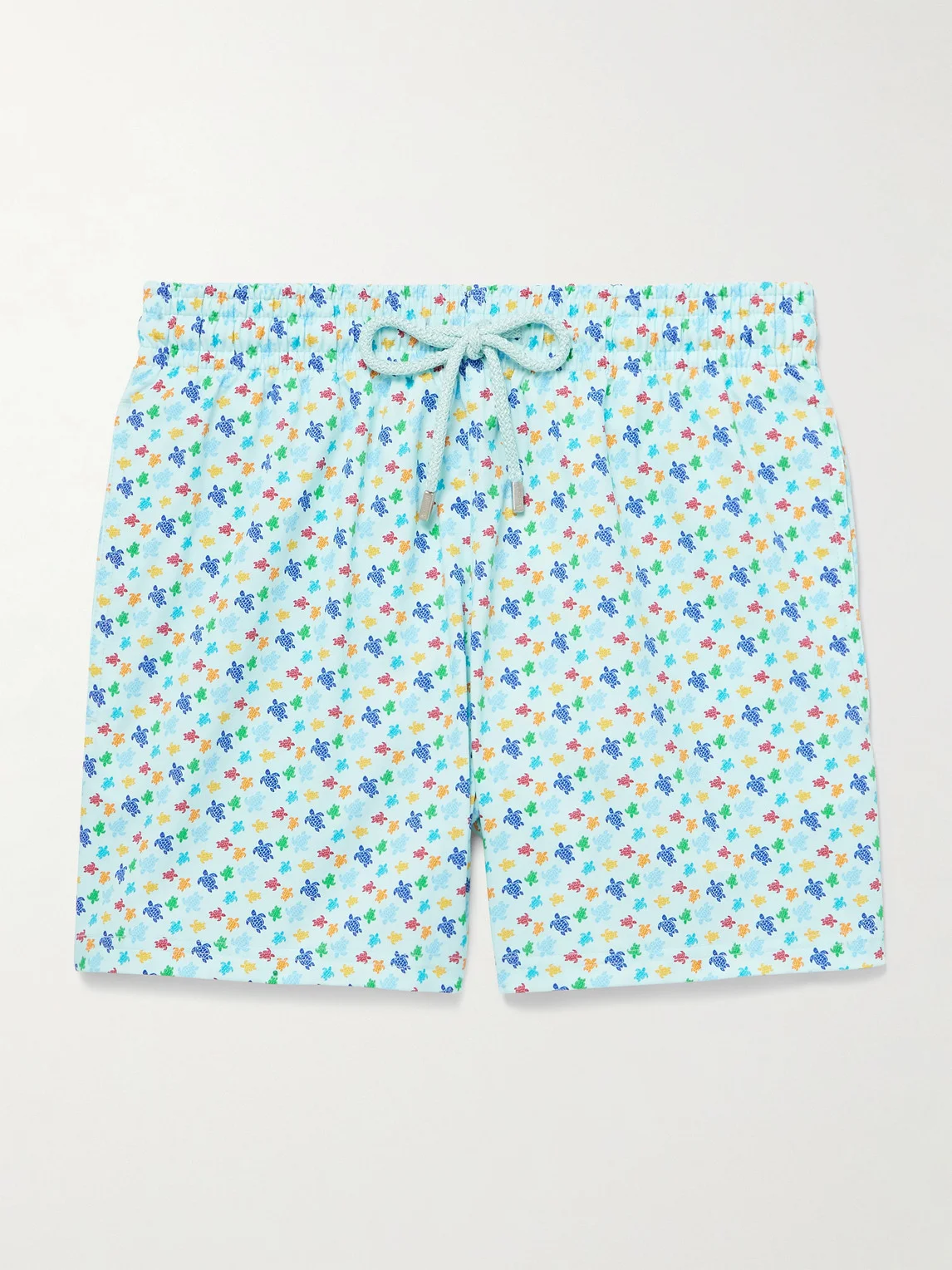 Moorise Straight-Leg Mid-Length Printed Recycled Swim Shorts - 1