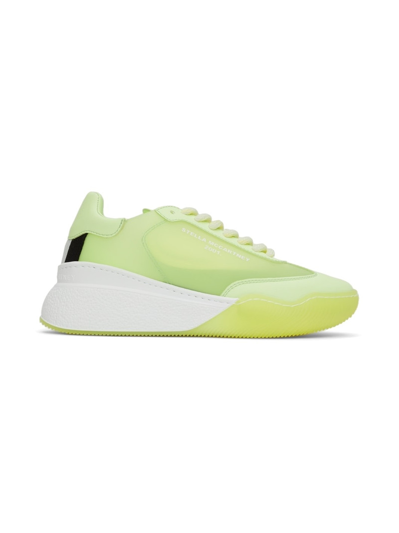 Yellow Glow-In-The-Dark Loop Sneakers 1