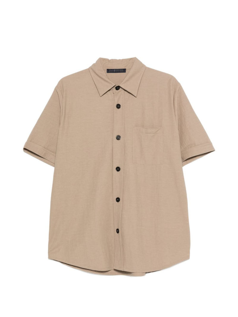 Summer button short-sleeve shirt 1