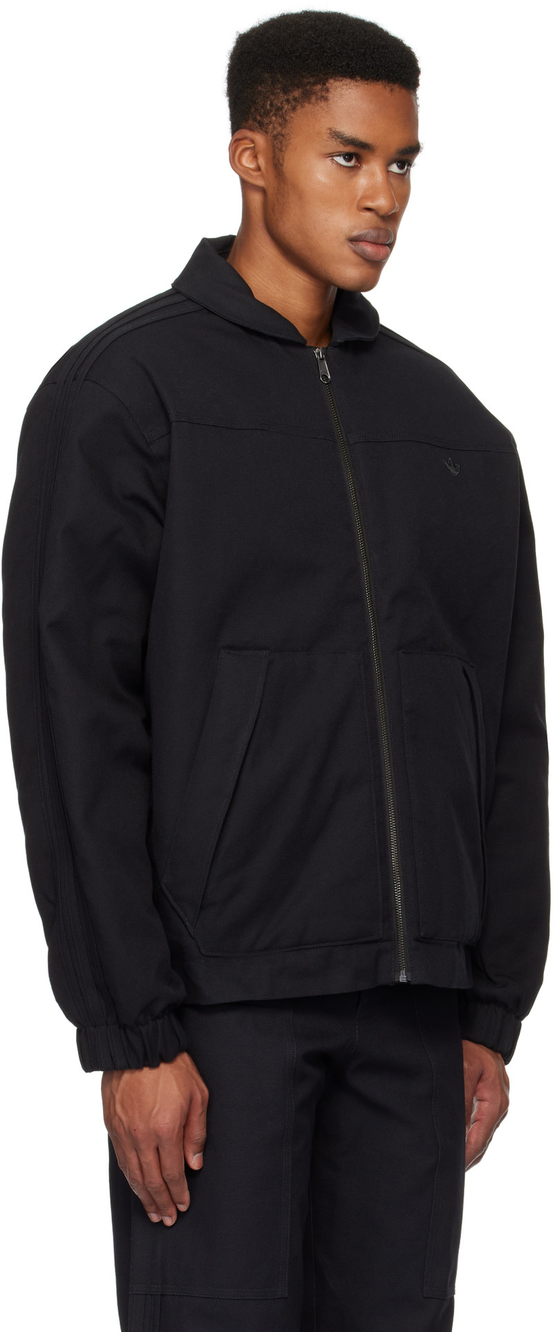 adidas Originals Black Premium Essentials Padded Jacket outlook