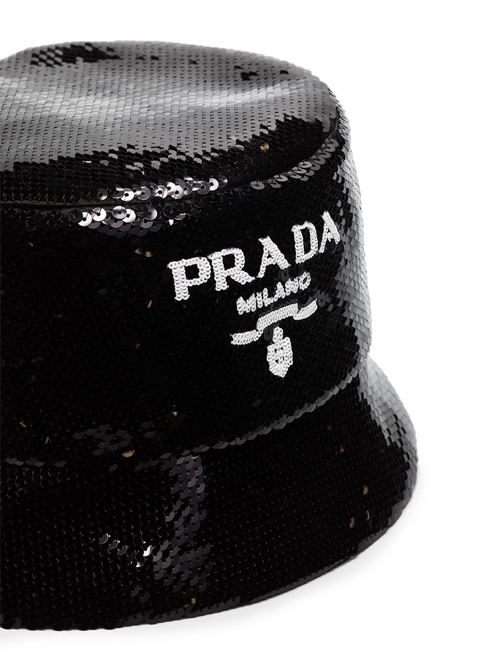 logo-embellished sequined bucket hat - 5
