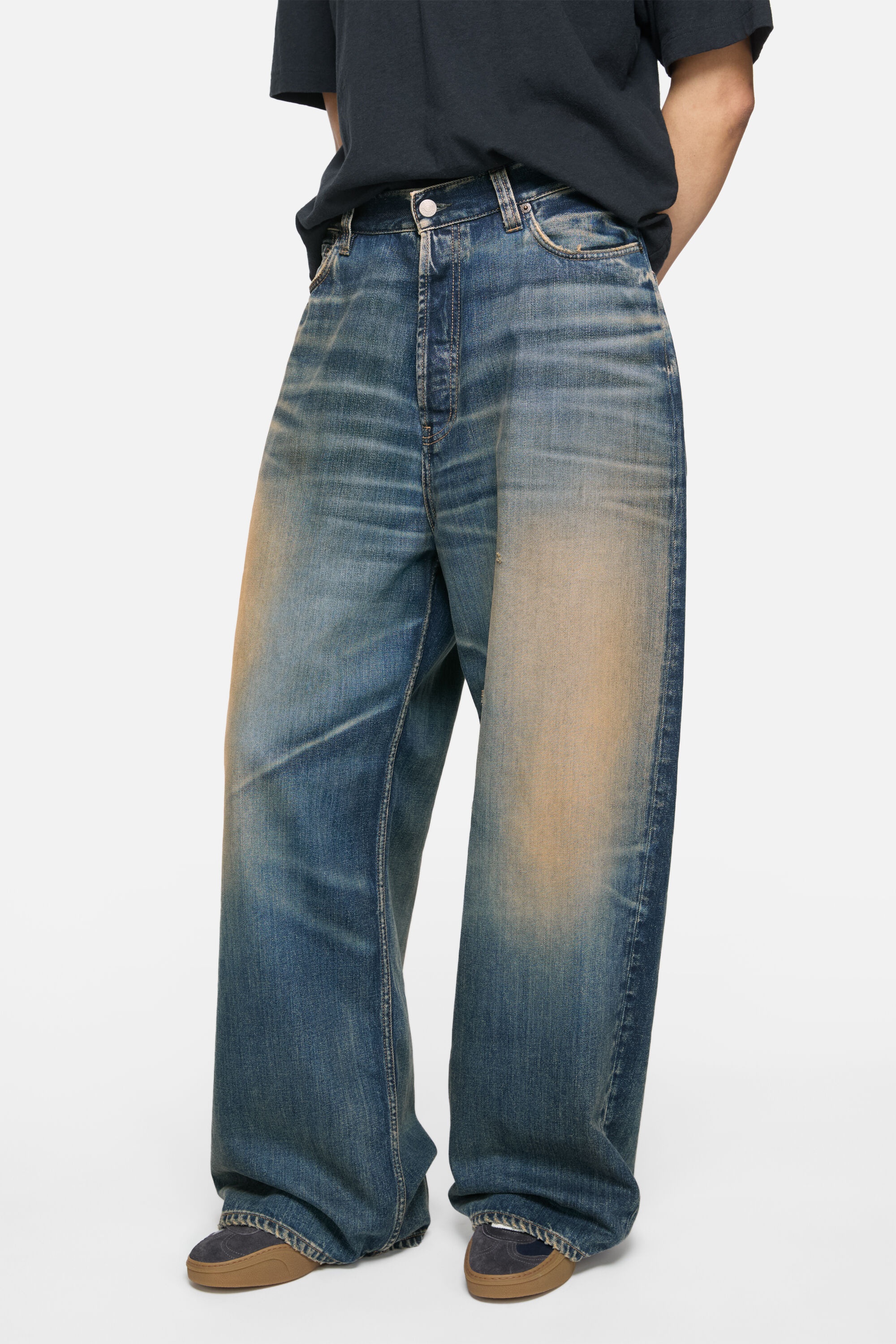 Super baggy fit jeans - 2023 - Dark Blue - 4