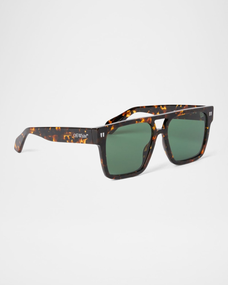 Off-White Men's Springfield Acetate Square Sunglasses outlook
