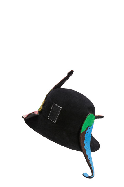 Loewe Paradise hat in felt outlook