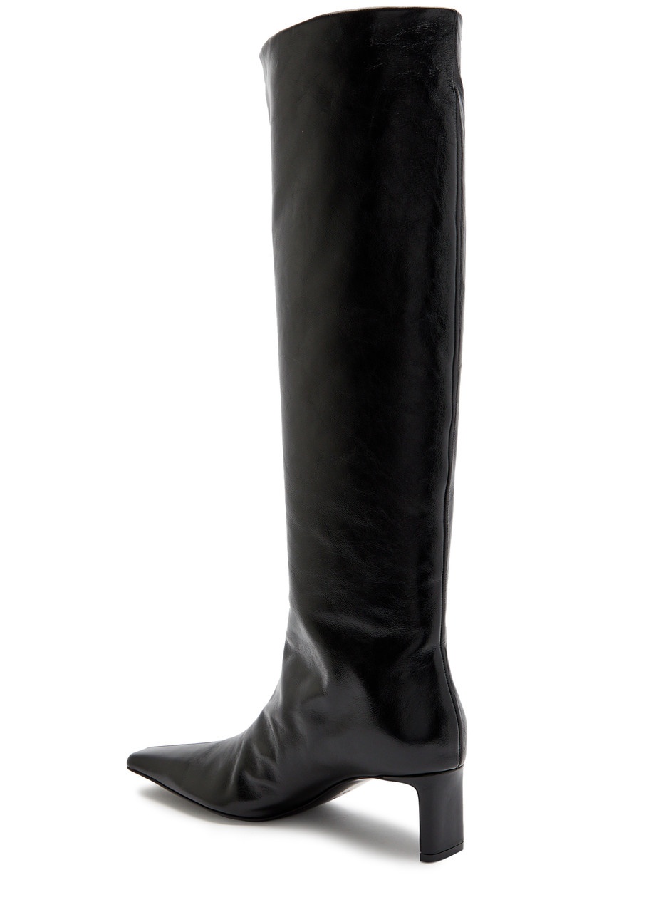 Khaite Ona 55 Leather Knee-high Boots - 2