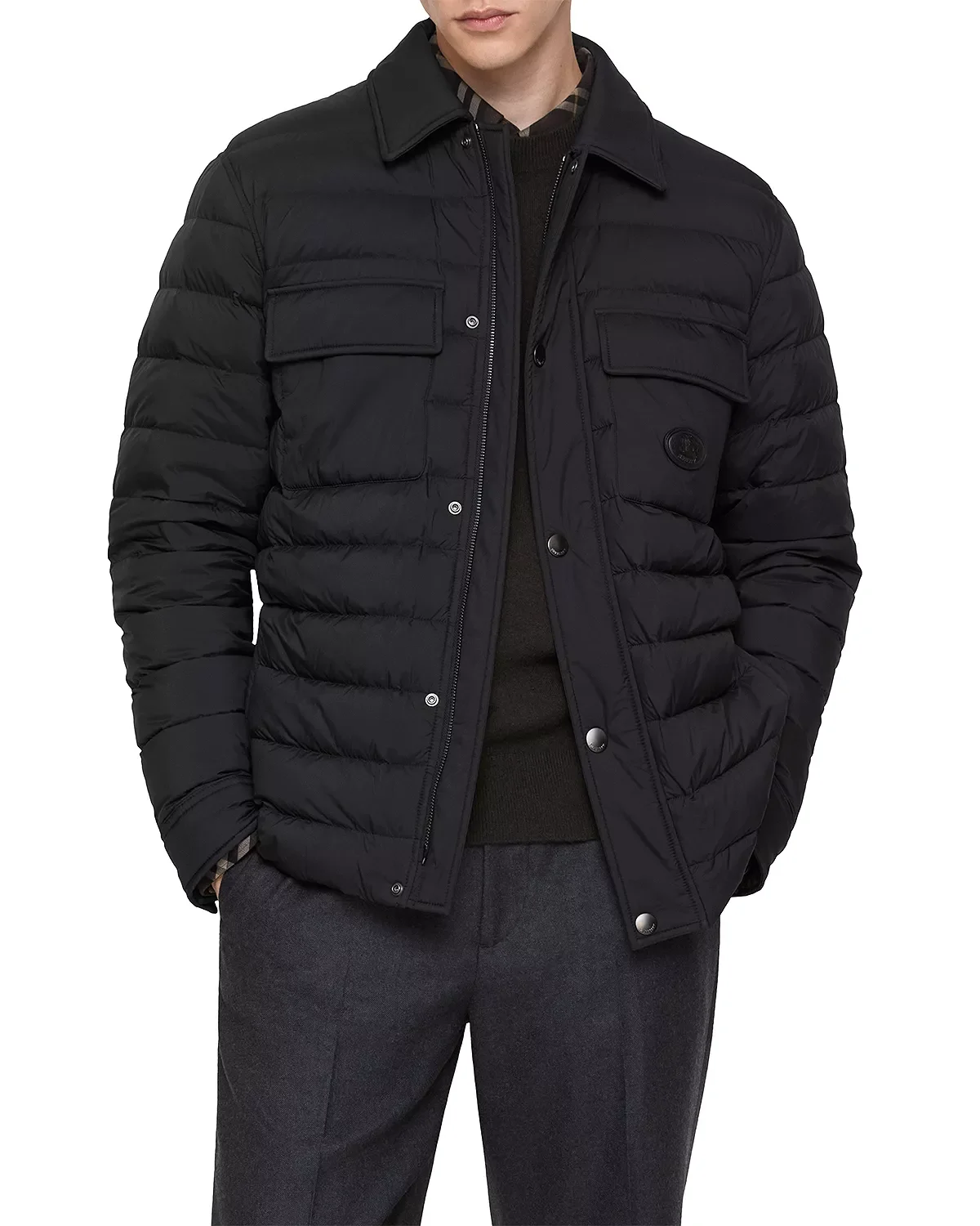 Nylon Padded Overshirt - 1