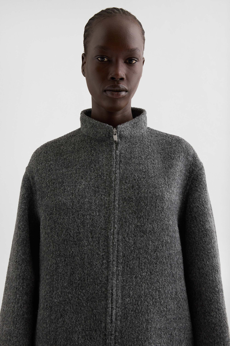 Lightweight Wool Fleece Jacket 4
